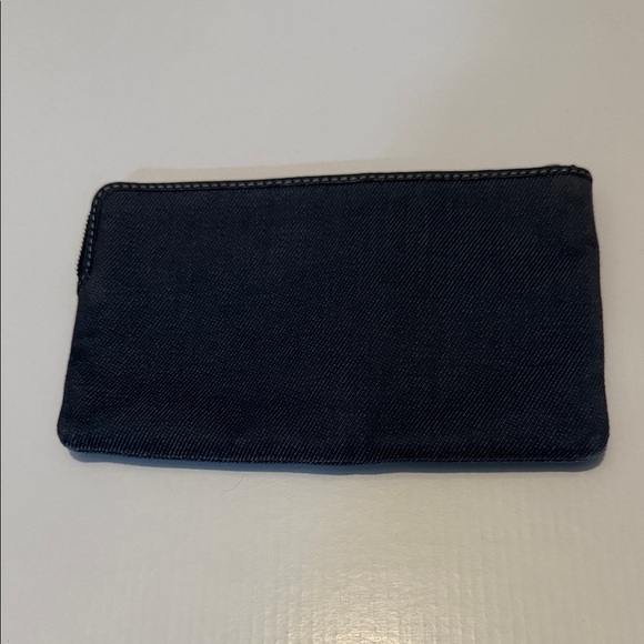 Coach Dark Denim Clutch - Picture 2 of 9